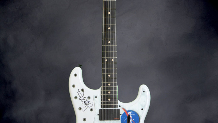Doner Designs NASA Guitar Signed by James Lovell